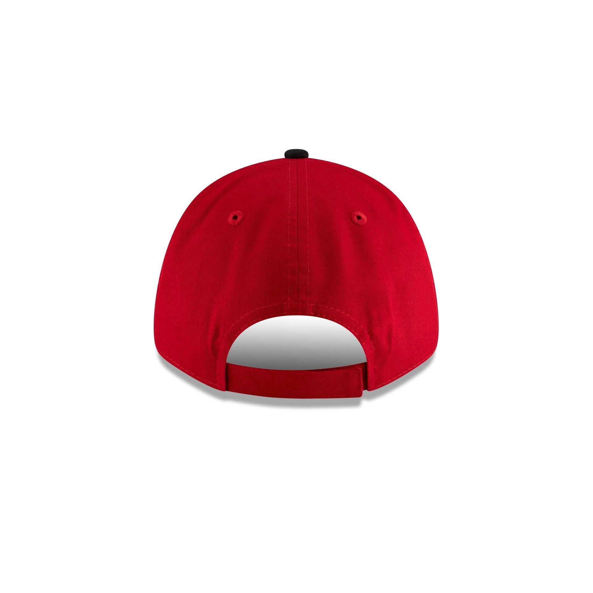 Rutgers Scarlet Knights Scarlet Black 9FORTY Snapback Hat Male Product Image