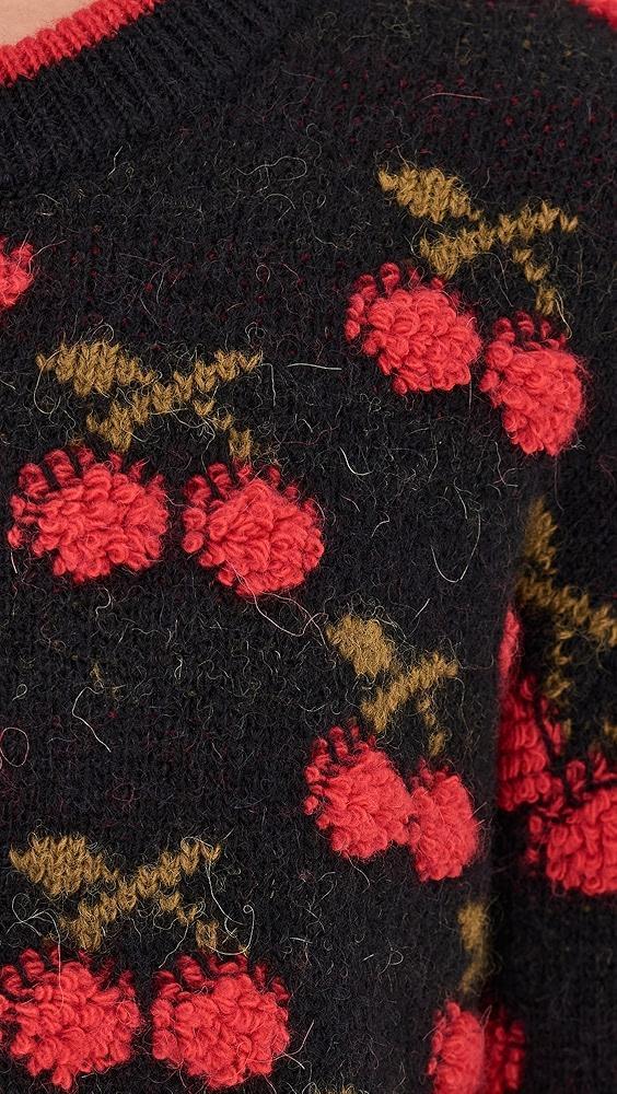 La DoubleJ Cherry Sweater | Shopbop Product Image