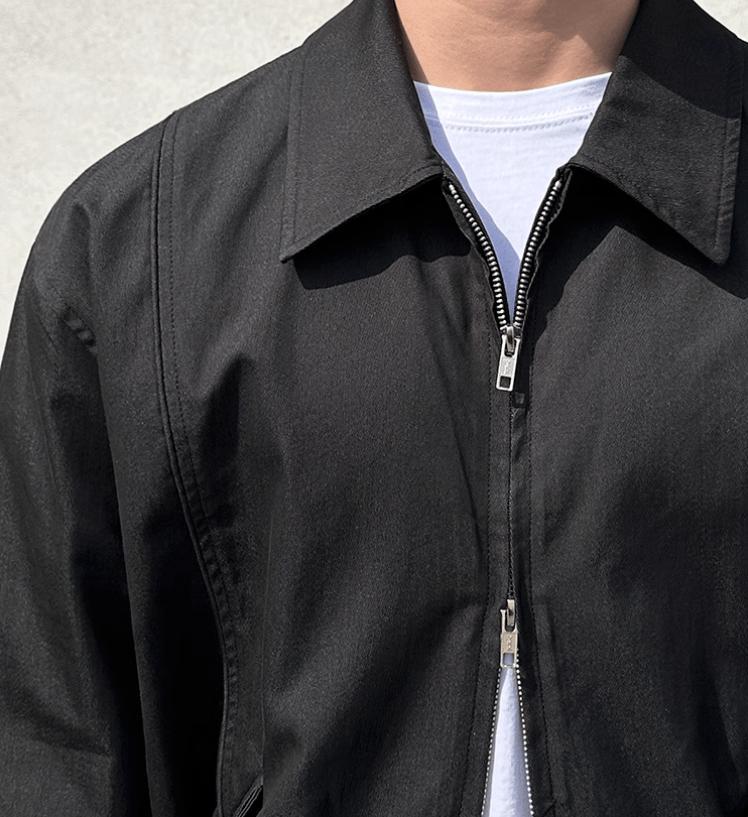 RT No. 11427 BLACK ZIP-UP JK Product Image