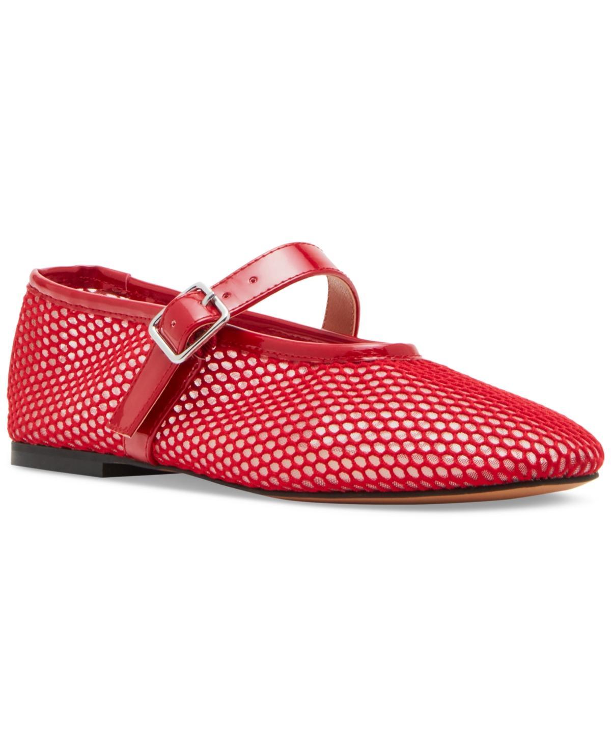 Steve Madden Womens Dreaming Mesh Mary Jane Flats Product Image