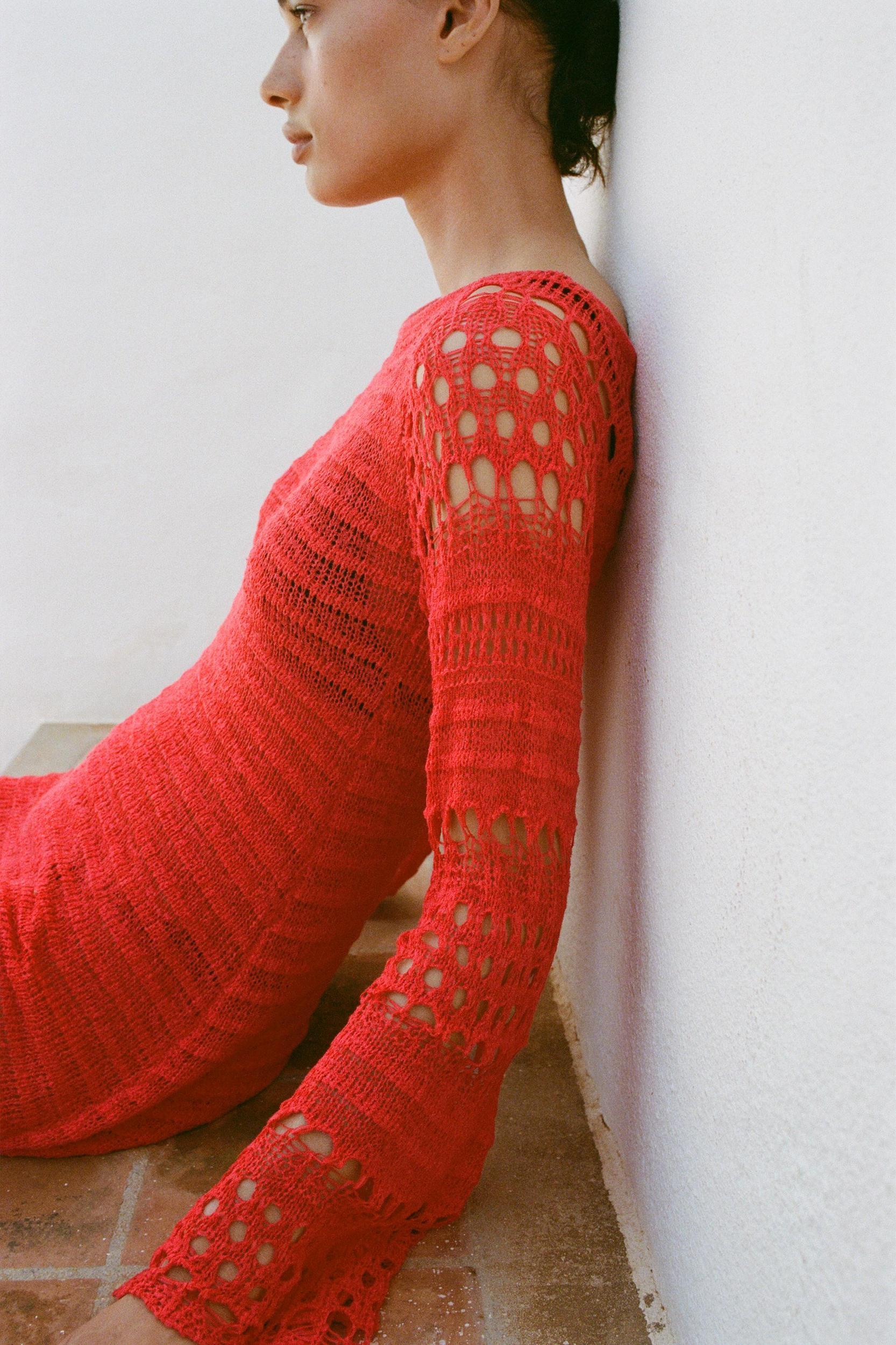 KNIT MINI DRESS Product Image