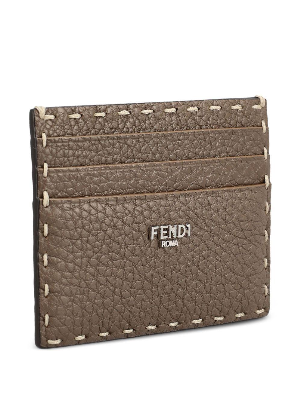 Selleria hammered leather cardholder Product Image