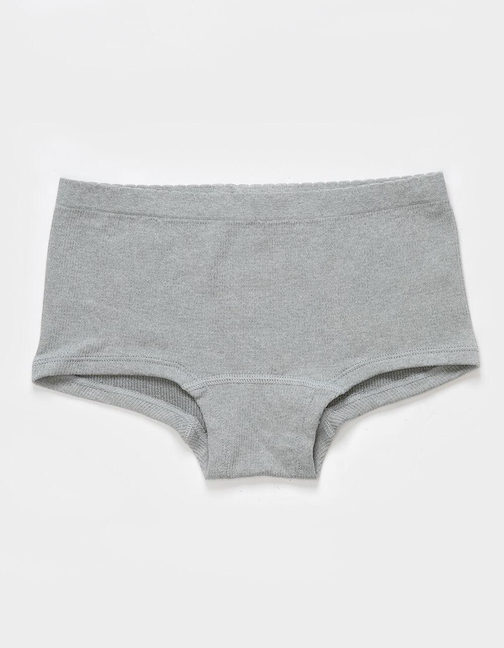 FULL TILT Seamless Boyshort Panties - LIGHT BLUE Product Image