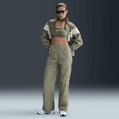 Nike Windrunner Women's High-Waisted Woven Open-Hem Pants Product Image