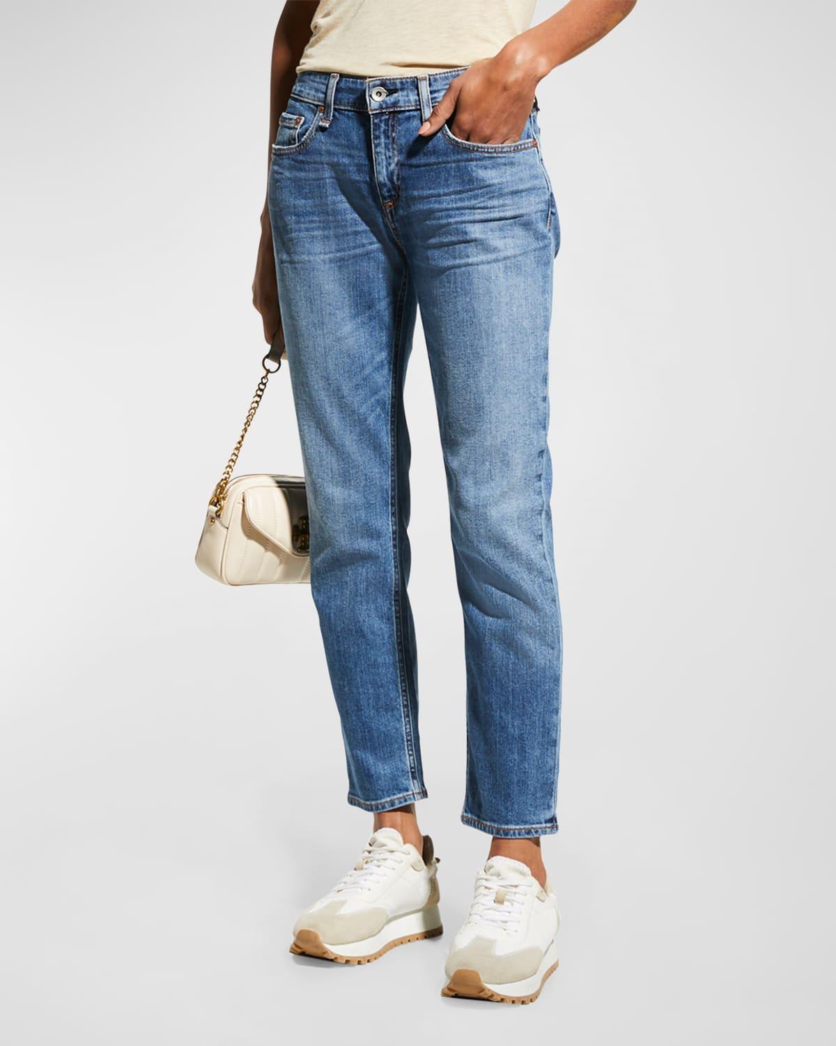 rag & bone Dre Low Rise Ankle Slim Boyfriend Jeans in Julienne Product Image