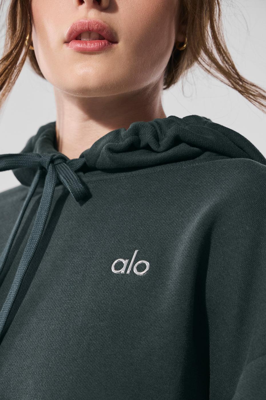 Accolade Hoodie - Charcoal Green Product Image