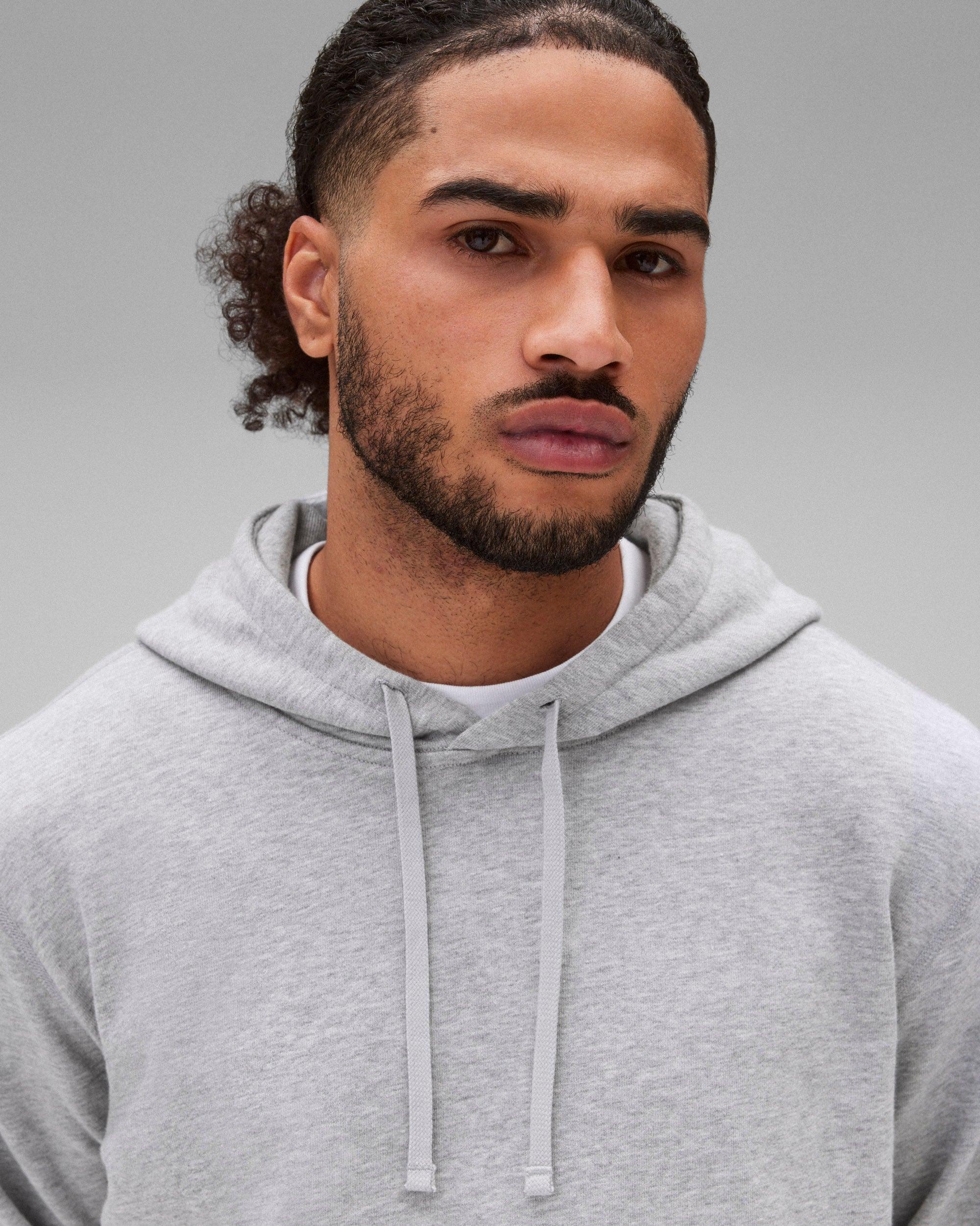 Lightweight Terry Classic Hoodie Male Product Image