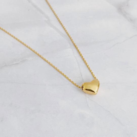 Love Bean Heart Necklace Product Image