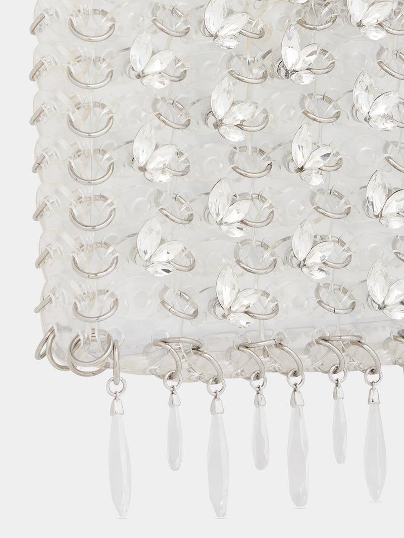 SILVER SHORT DRESS IN ASSEMBLY Product Image