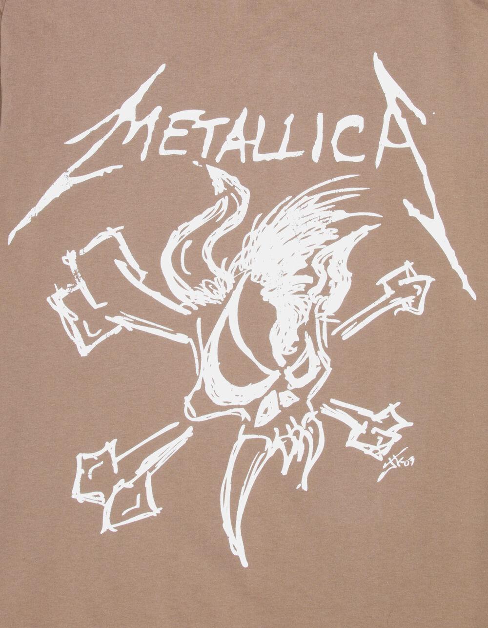 METALLICA Hand Drawn Mens Boxy Tee Product Image