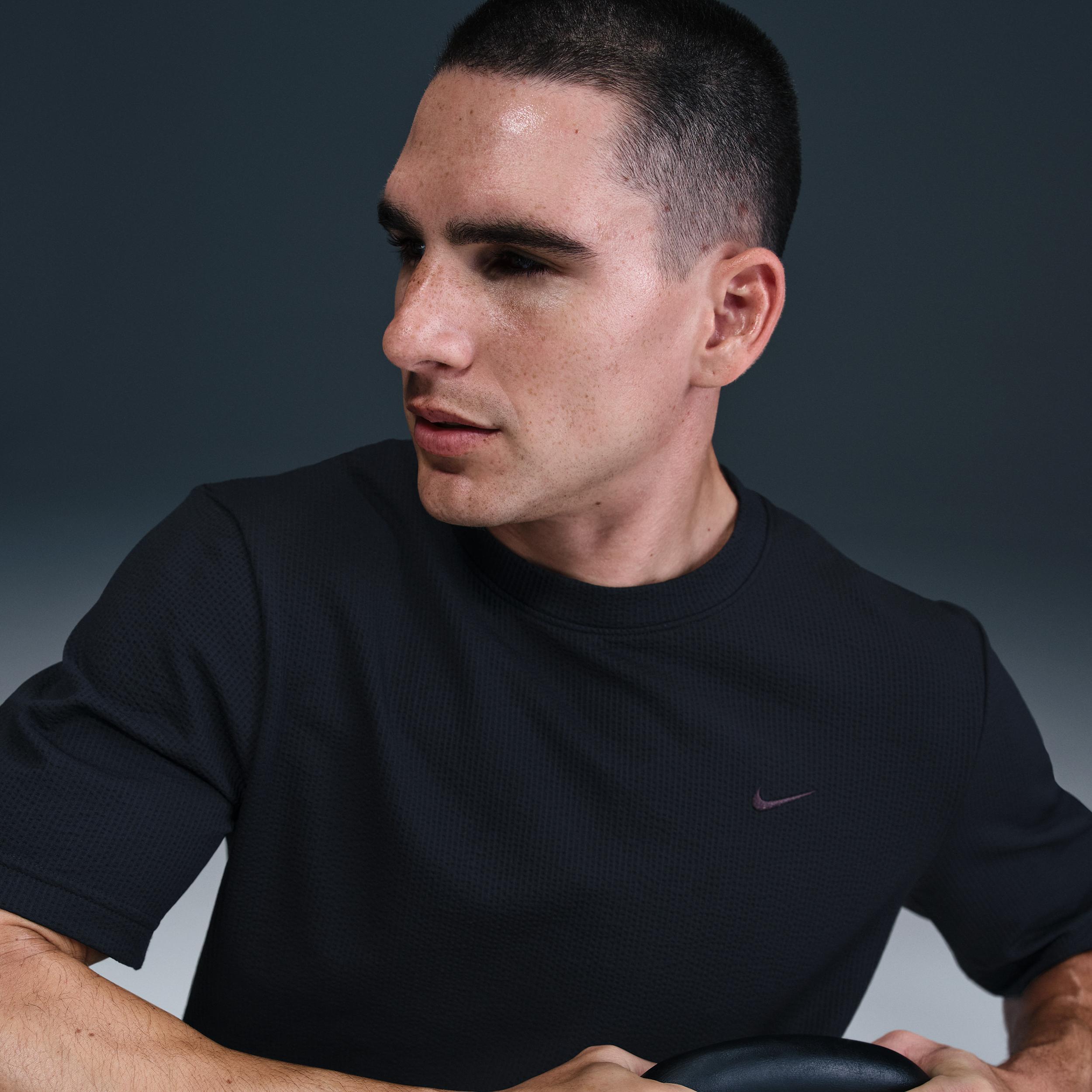Nike Men's Primary Dri-FIT Seersucker Short-Sleeve Versatile Top Product Image