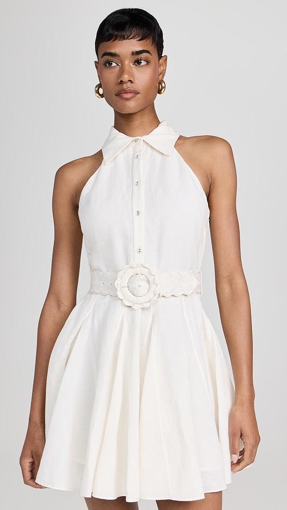 Hemant and Nandita Short Dress With Buckle Belt | Shopbop Product Image
