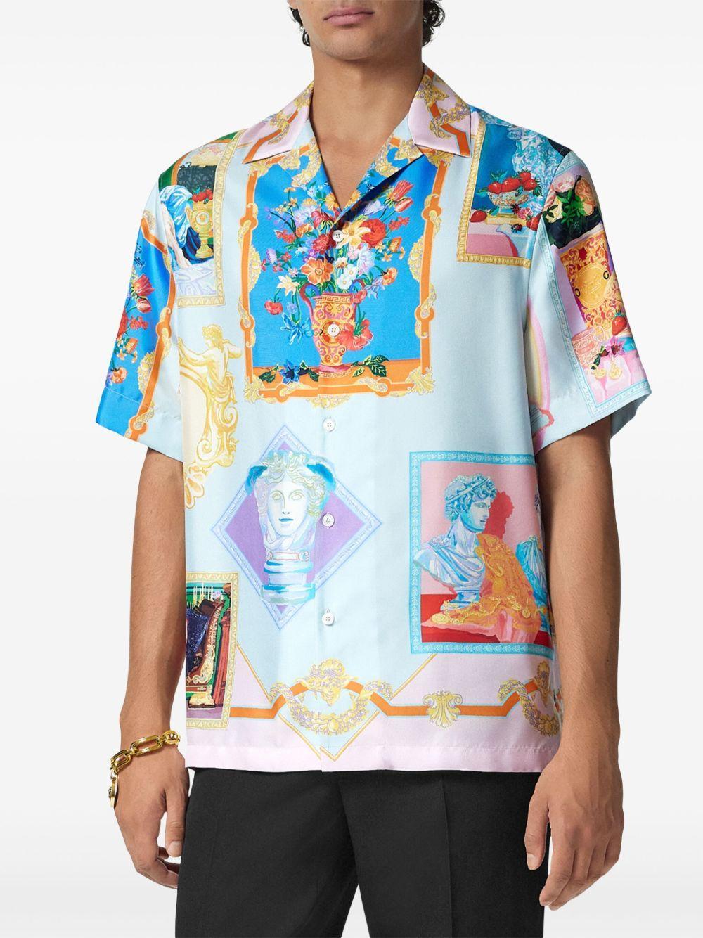 Gallery silk shirt Product Image