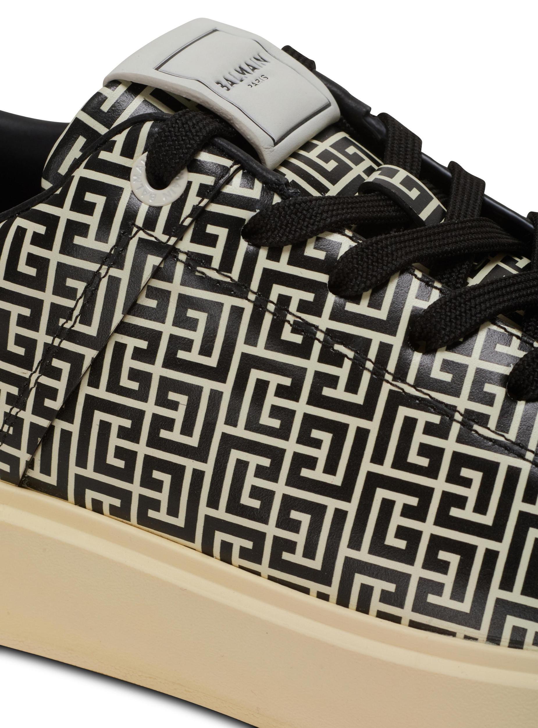 B-Court Flip sneakers in monogrammed calfskin Product Image