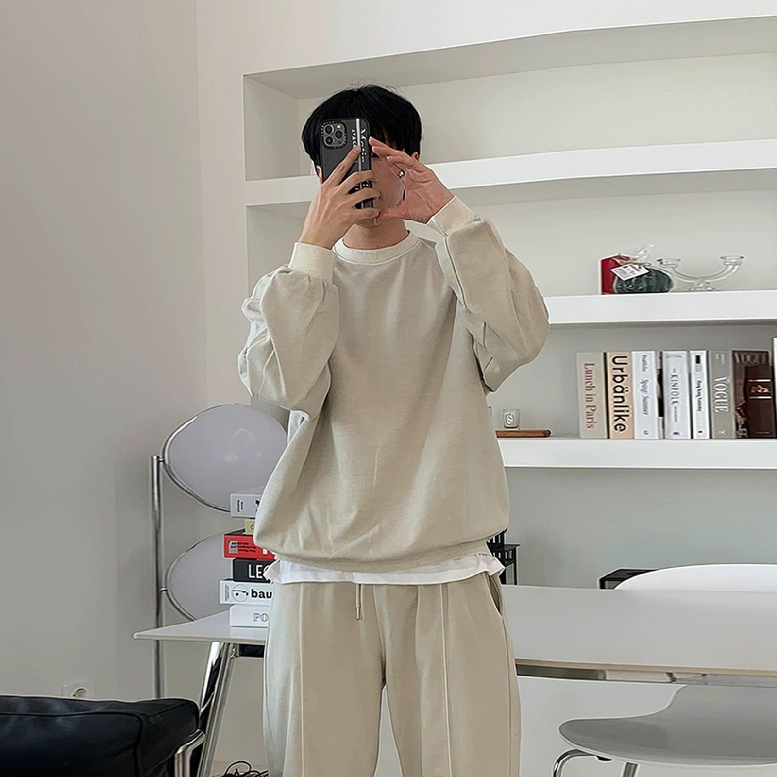 RT No. 12271 CREWNECK SWEATER & SWEATPANTS Product Image