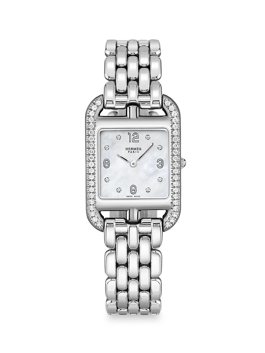 Womens Cape Cod Stainless Steel & Diamond Bracelet Watch Product Image