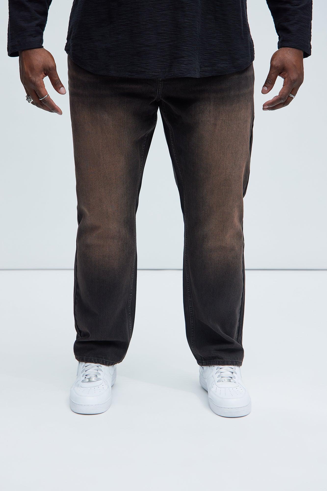 Vito Straight Jeans - Brown Product Image