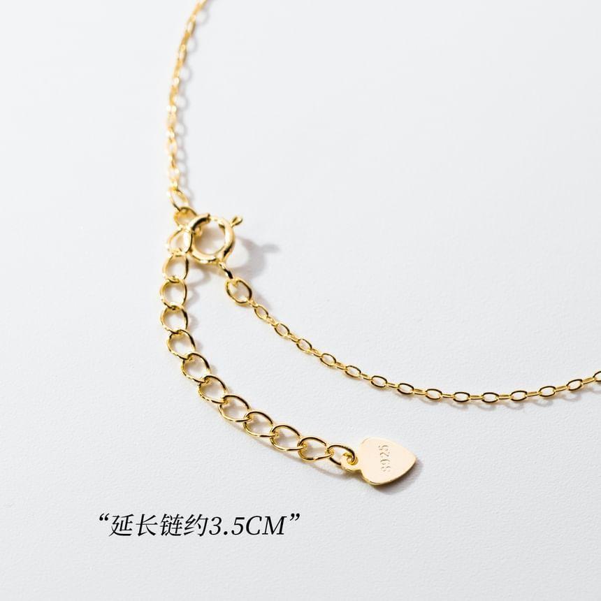 925 Sterling Silver Rhinestone Bracelet Product Image