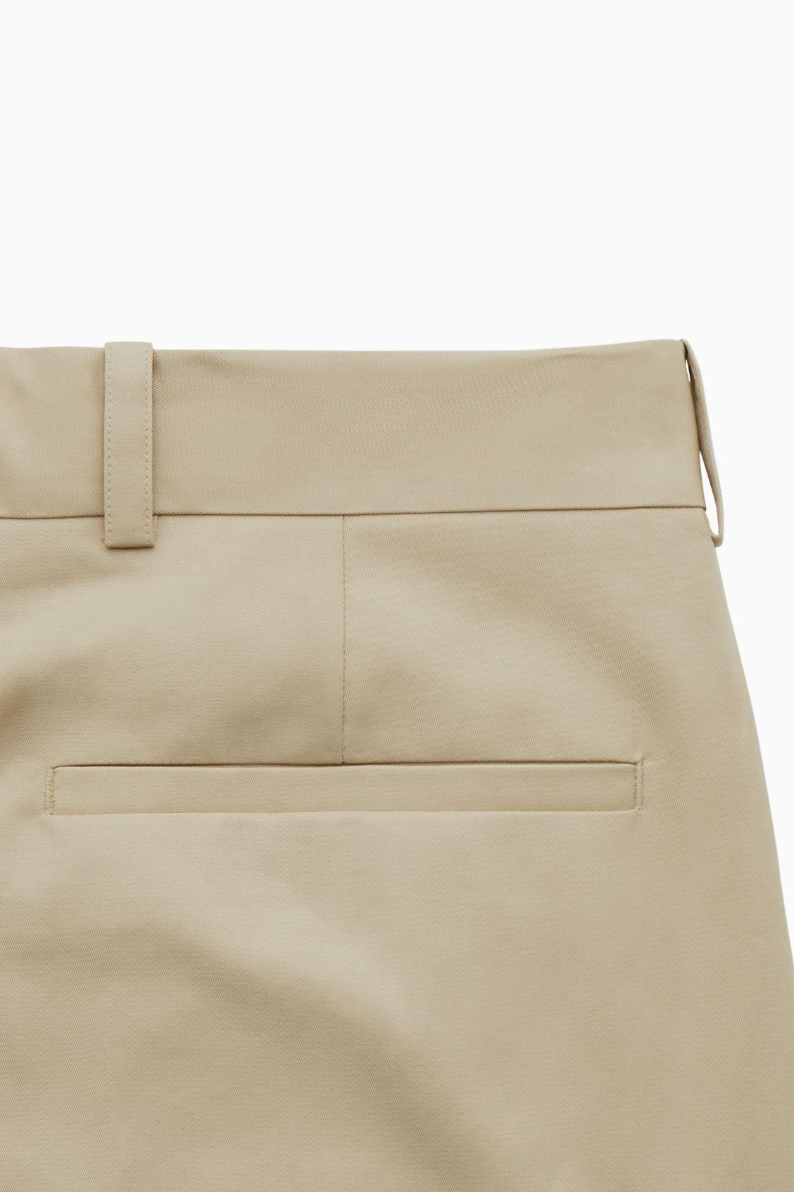 COTTON CROPPED PANTS Product Image