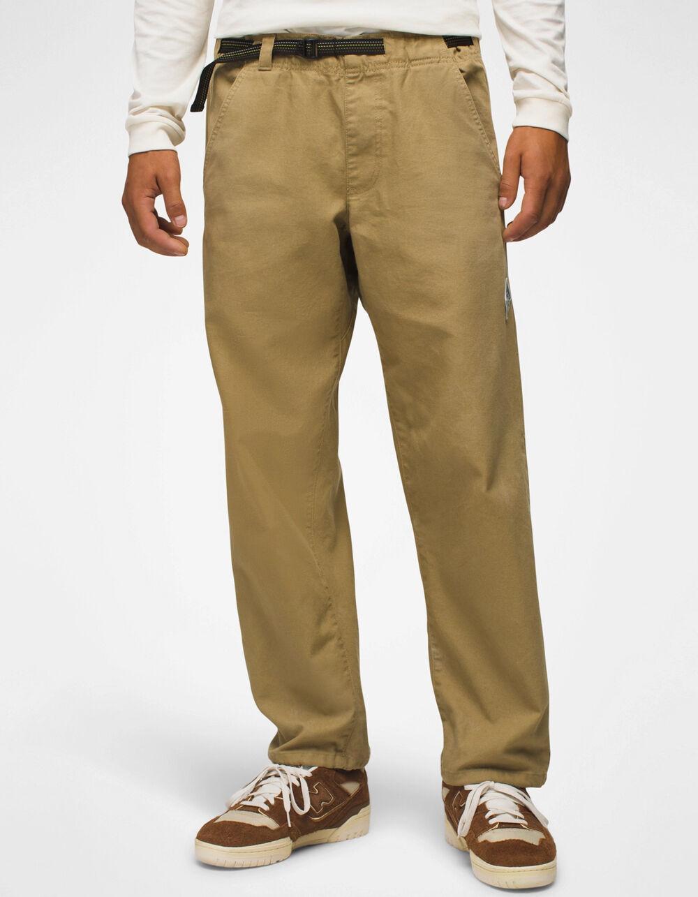 PRANA Voyaged Mens Relaxed Straight Pants - BROWN Product Image