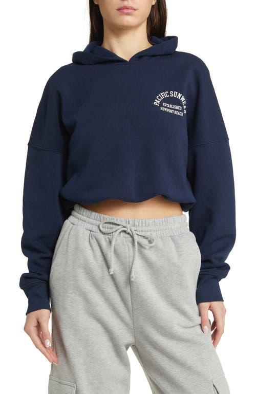 Women's Pacific Sunwear Bubble Cropped Hoodie Product Image