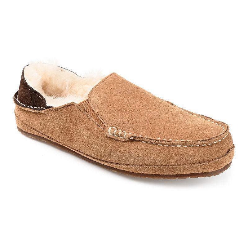 Territory Solace Mens Sheepskin Moccasin Slippers Product Image