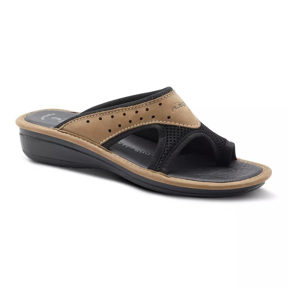 Flexus by Spring Step Pascalle Women's Slide Sandals, Size: 36, Black Product Image