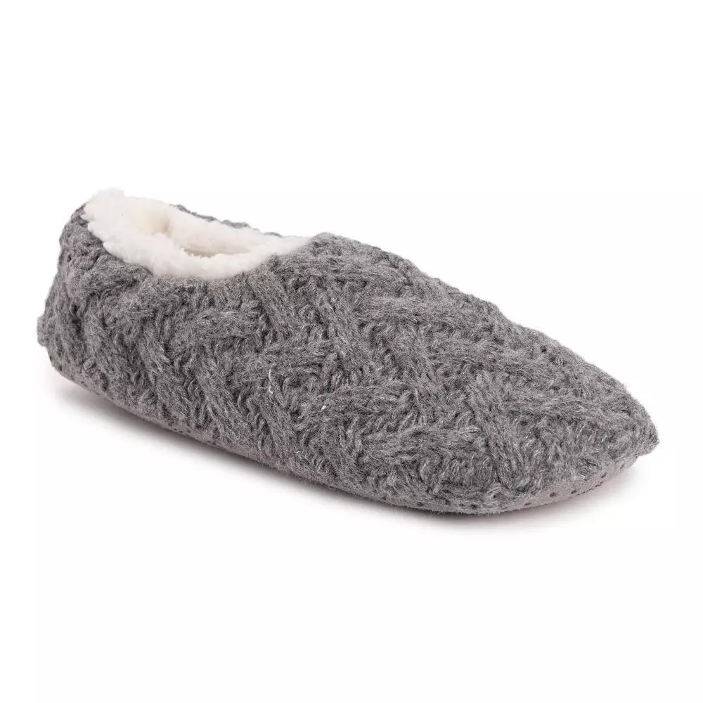 MUK LUKS Womens Sweater Knit Ballerina Slippers Product Image