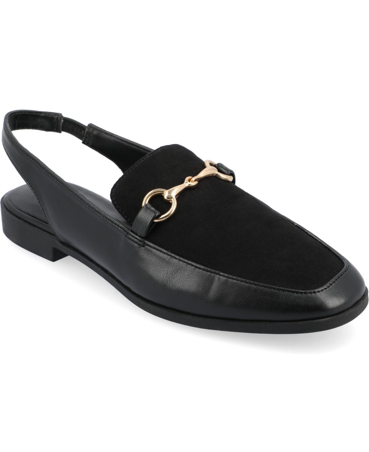Journee Lainey Women's Tru Comfort Foam™ Flats, Size: 10, Blue Product Image