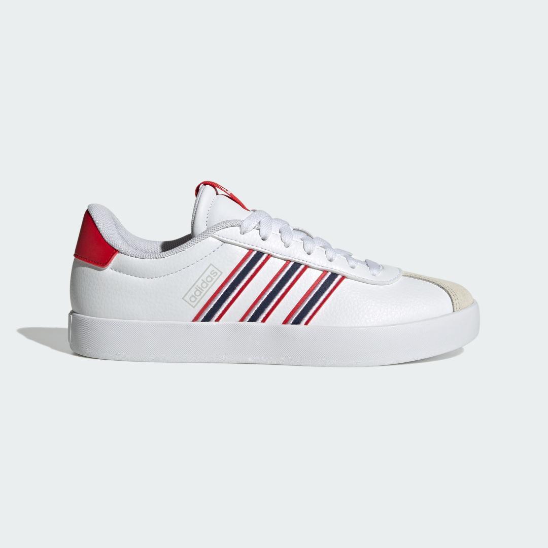 adidas VL Court 3.0 Women's Shoes, Size: 9, Crew Orange Product Image