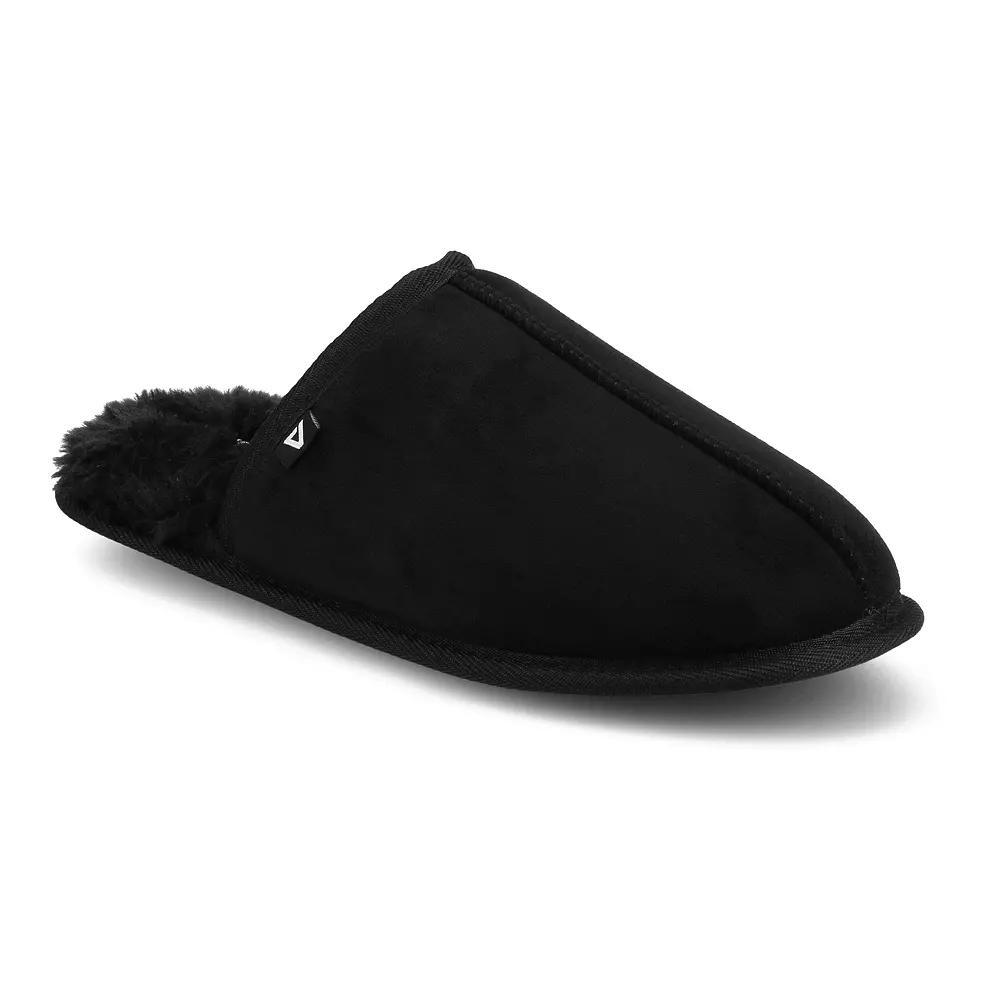 VANCE Duncan Scuff Men's Slippers, Size: Small(7-8), Black Product Image