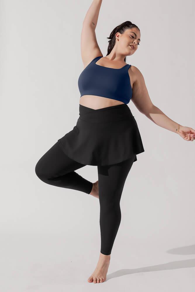 Crisscross Hourglass® Sklegging - Black Product Image