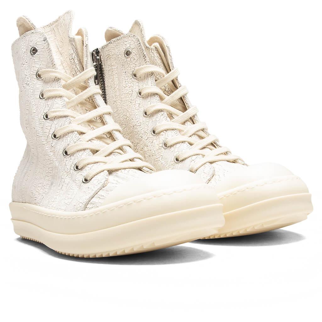 Denim Sneaks - Milk White Male Product Image