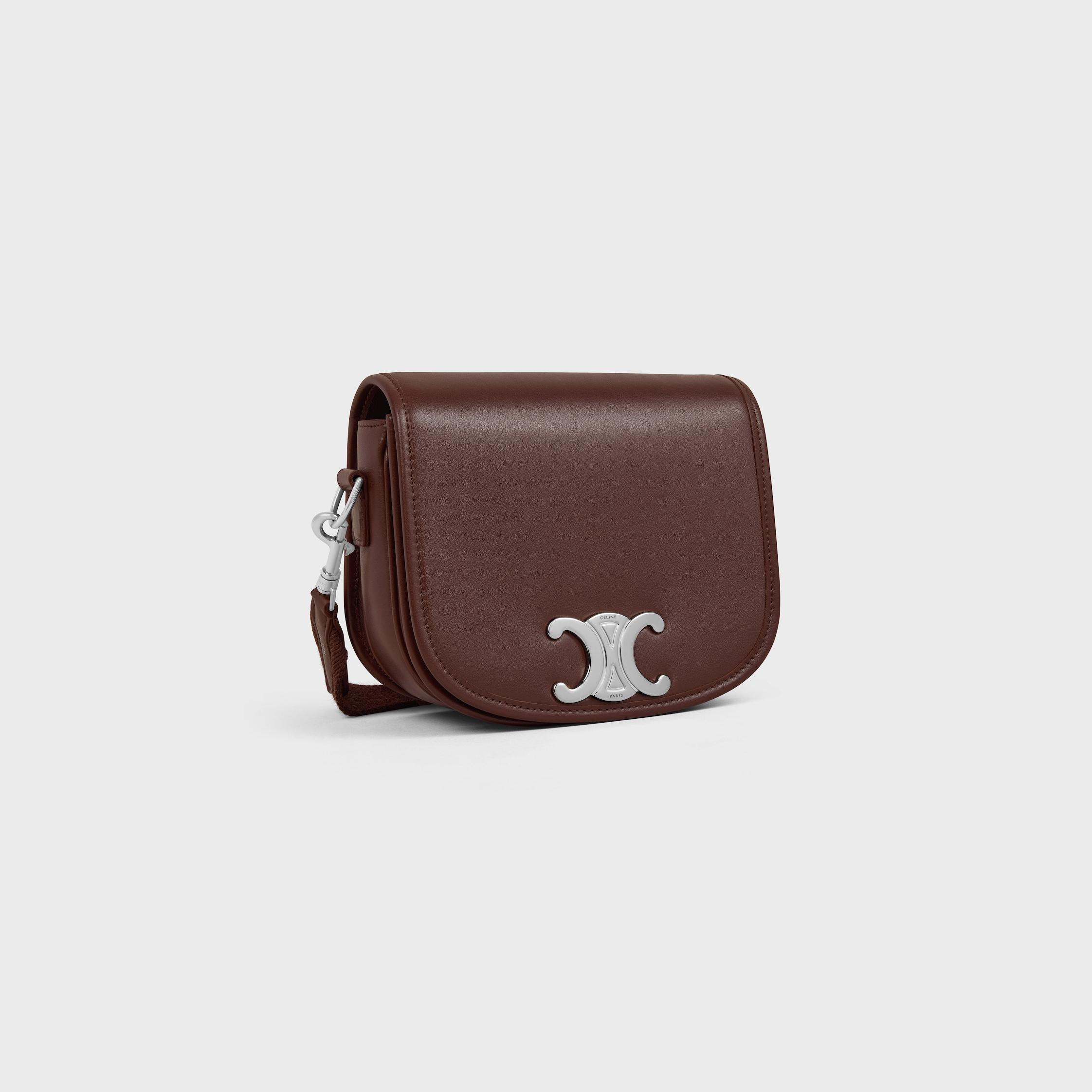 SMALL BESACE STRAP TRIOMPHE IN SUPPLE NATURAL CALFSKIN Product Image