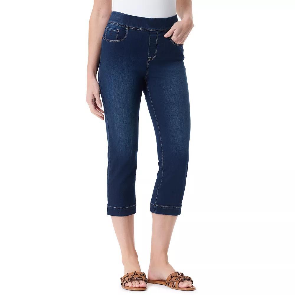Womens Gloria Vanderbilt Amanda Pull-On Capri Pants Product Image