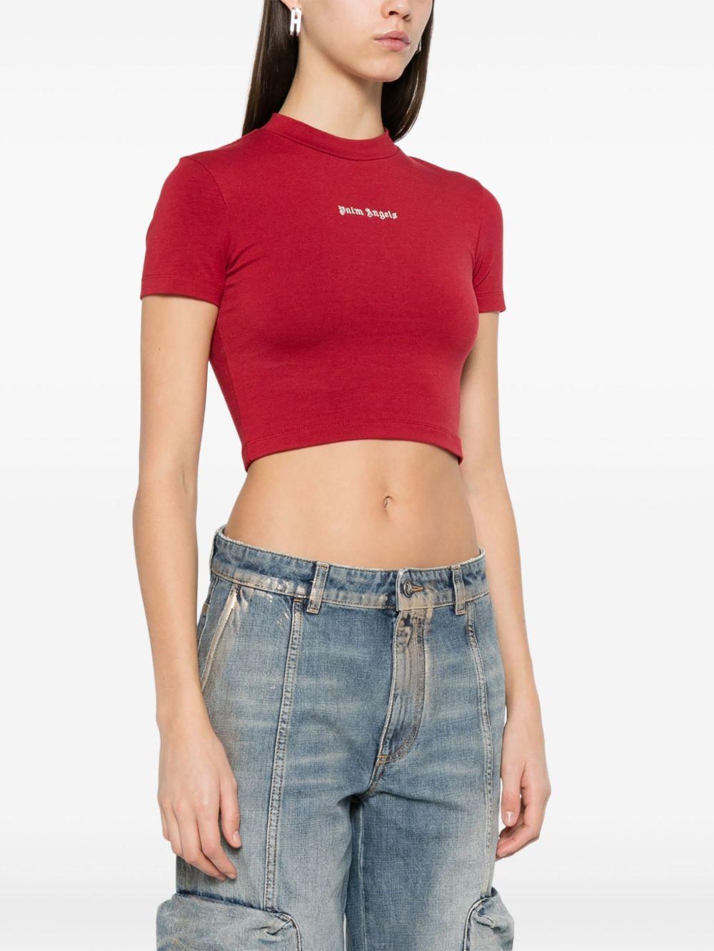 logo-embroidered T-shirt Product Image