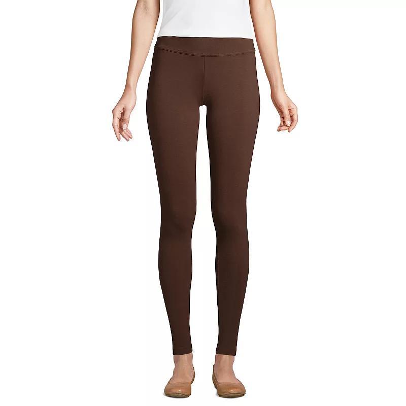 Women's Lands' End Starfish Knit Leggings, Size: XL Tall, Black Product Image