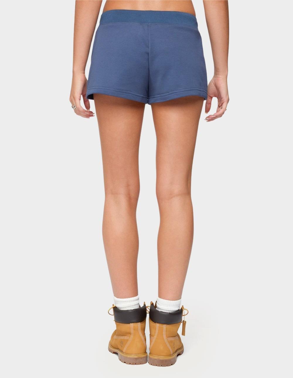EDIKTED Nelson Billiard Shorts - BLUE Product Image