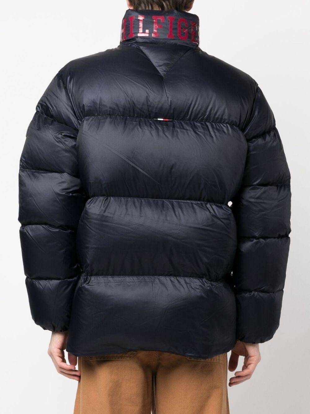 logo-patch down-padded gilet Product Image
