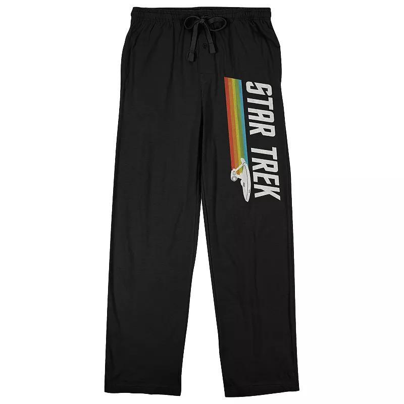 Men's Star Trek Original Sleep Pants, Size: Small, Black Product Image