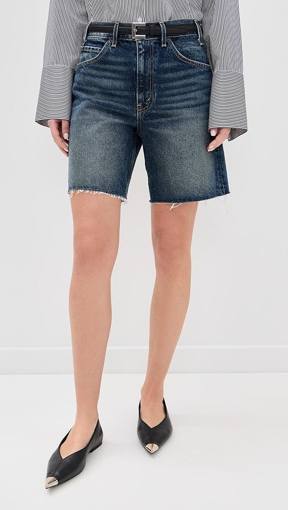 Nili Lotan Russel Denim Shorts | Shopbop Product Image