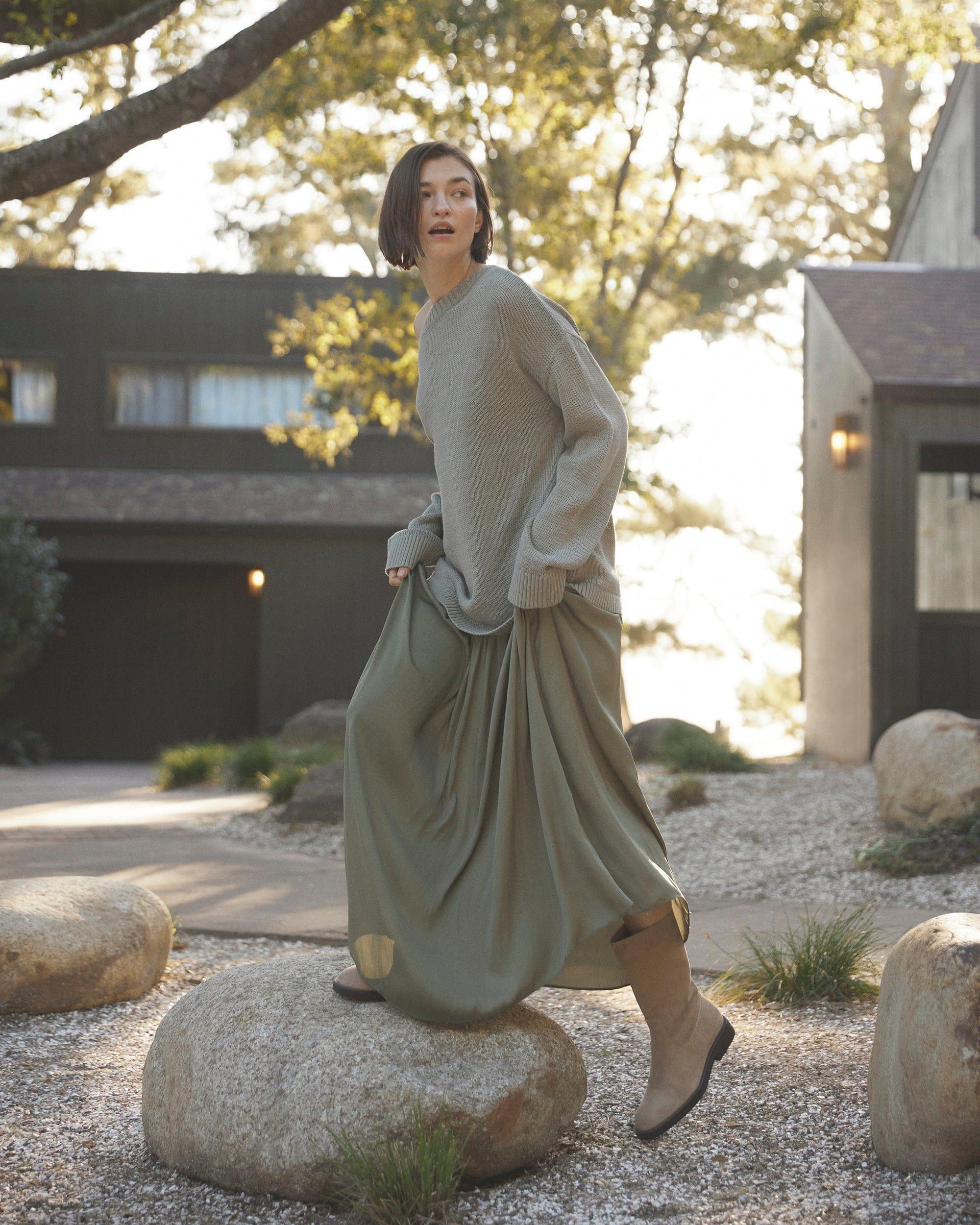 Issa Lightweight Off-Shoulder Sweater Product Image