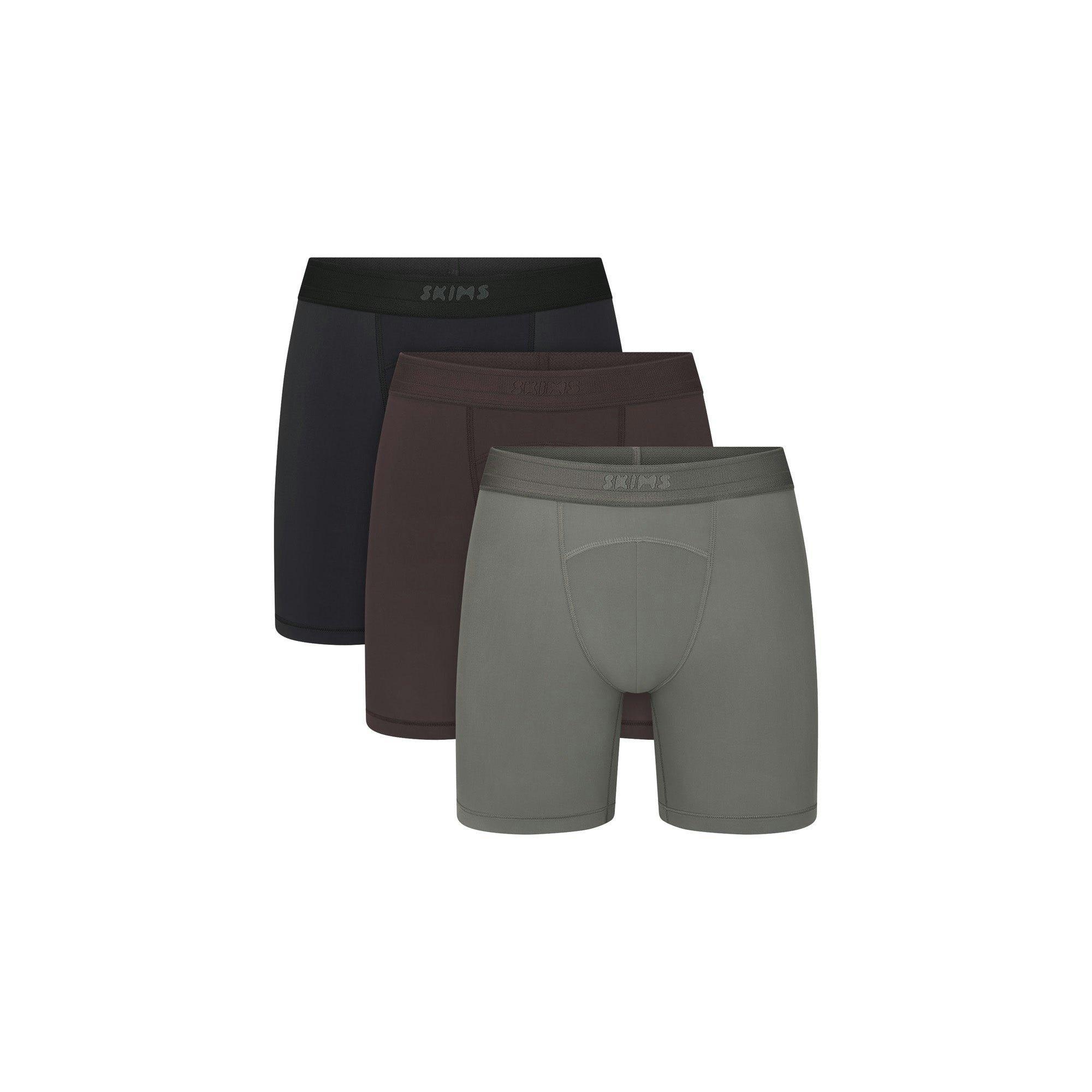 SKIMS FLEX MENS 5" BOXER BRIEF 3-PACK | OBSIDIAN MULTI Product Image