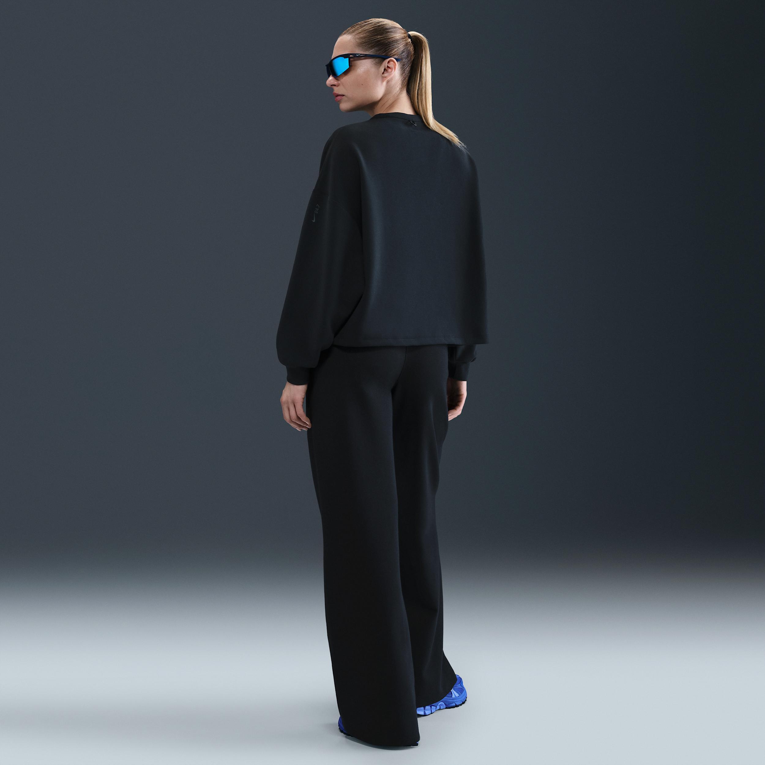 Nike Women's 24.7 ImpossiblySoft Dri-FIT High-Waisted Loose Flared Pants Product Image