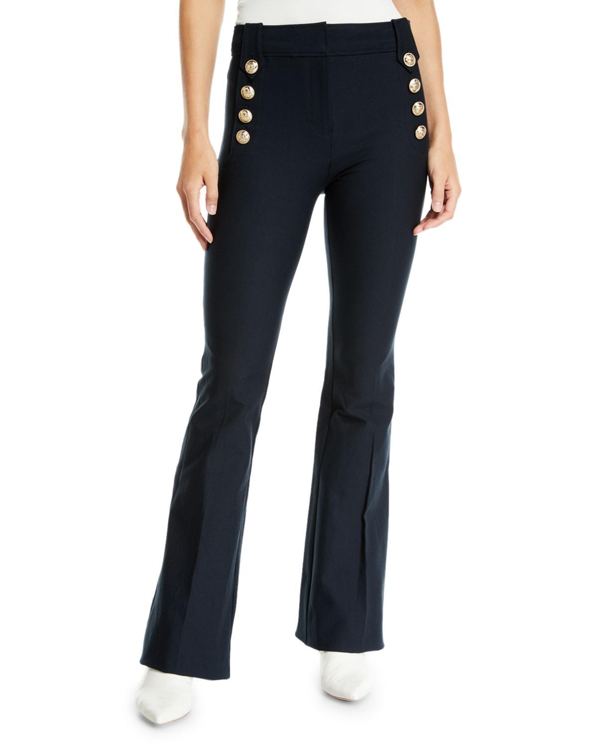 Derek Lam 10 Crosby Robertson Flare Hem Pants Product Image