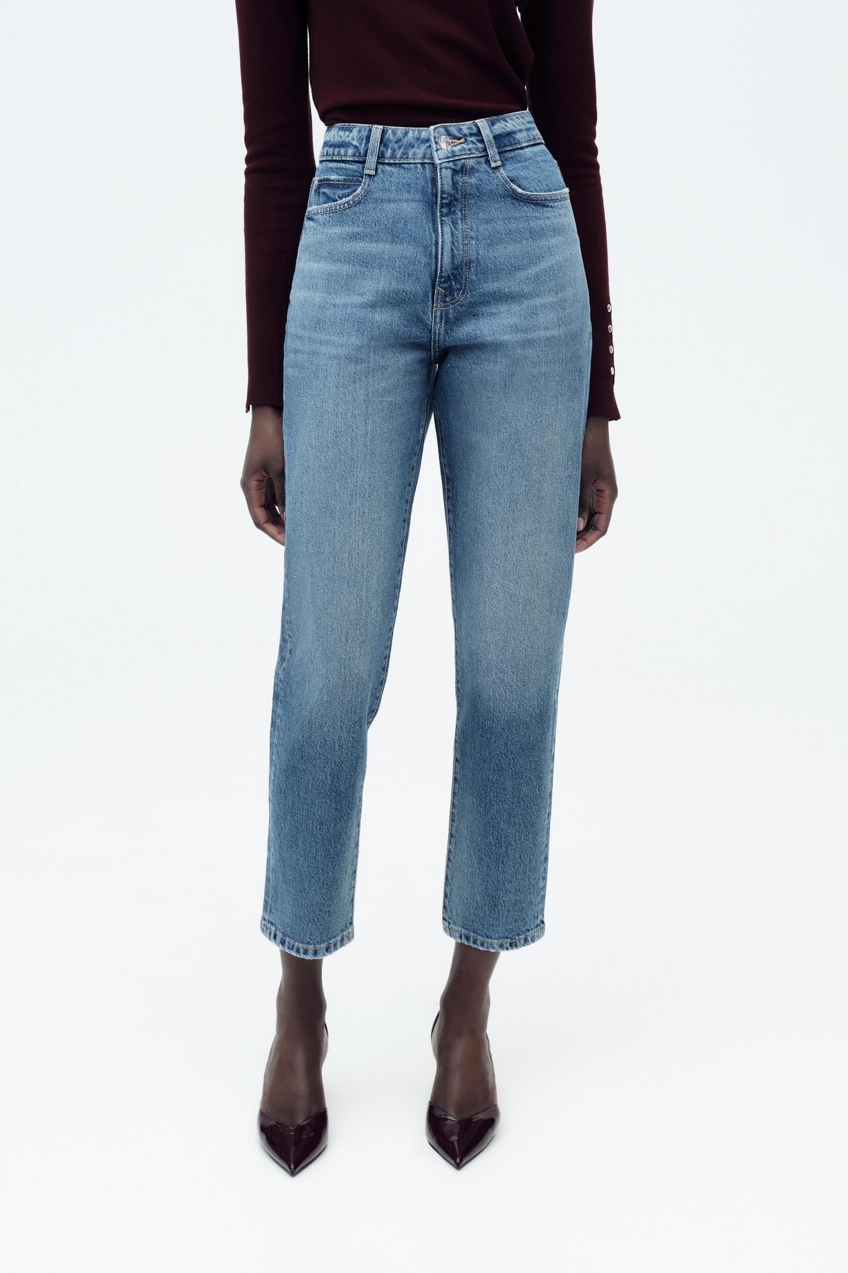 Z1975 HIGH-WAIST MOM LEG JEANS Product Image