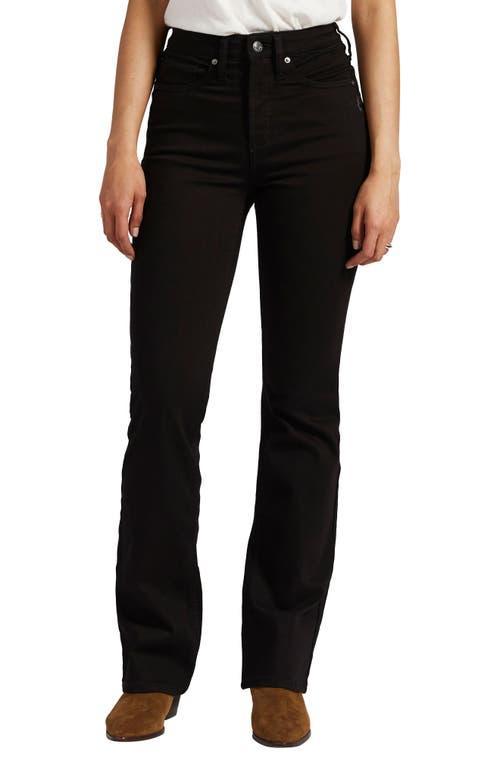 Silver Jeans Co. Infinite Fit High-Rise Bootcut Jeans L88705INF353 (Medium Indigo Wash) Women's Jeans Product Image