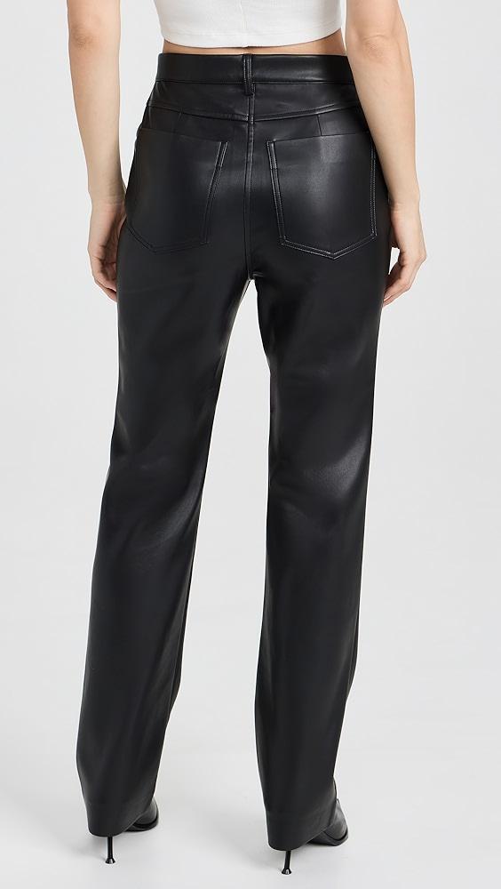 Susana Monaco Faux Leather 4 Pocket Pants | Shopbop Product Image