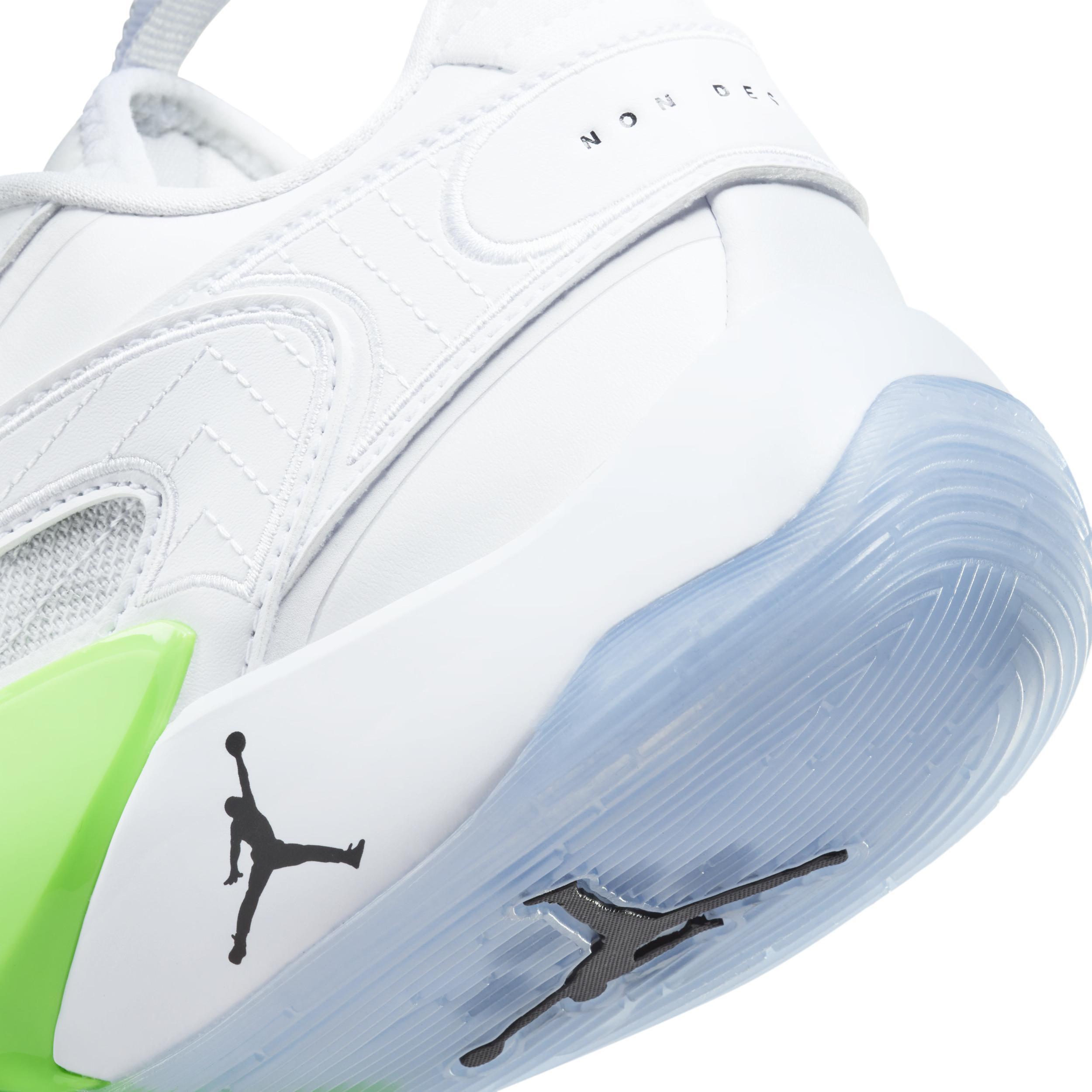 Jordan Mens Luka 2 - Shoes White/Black/Green Product Image