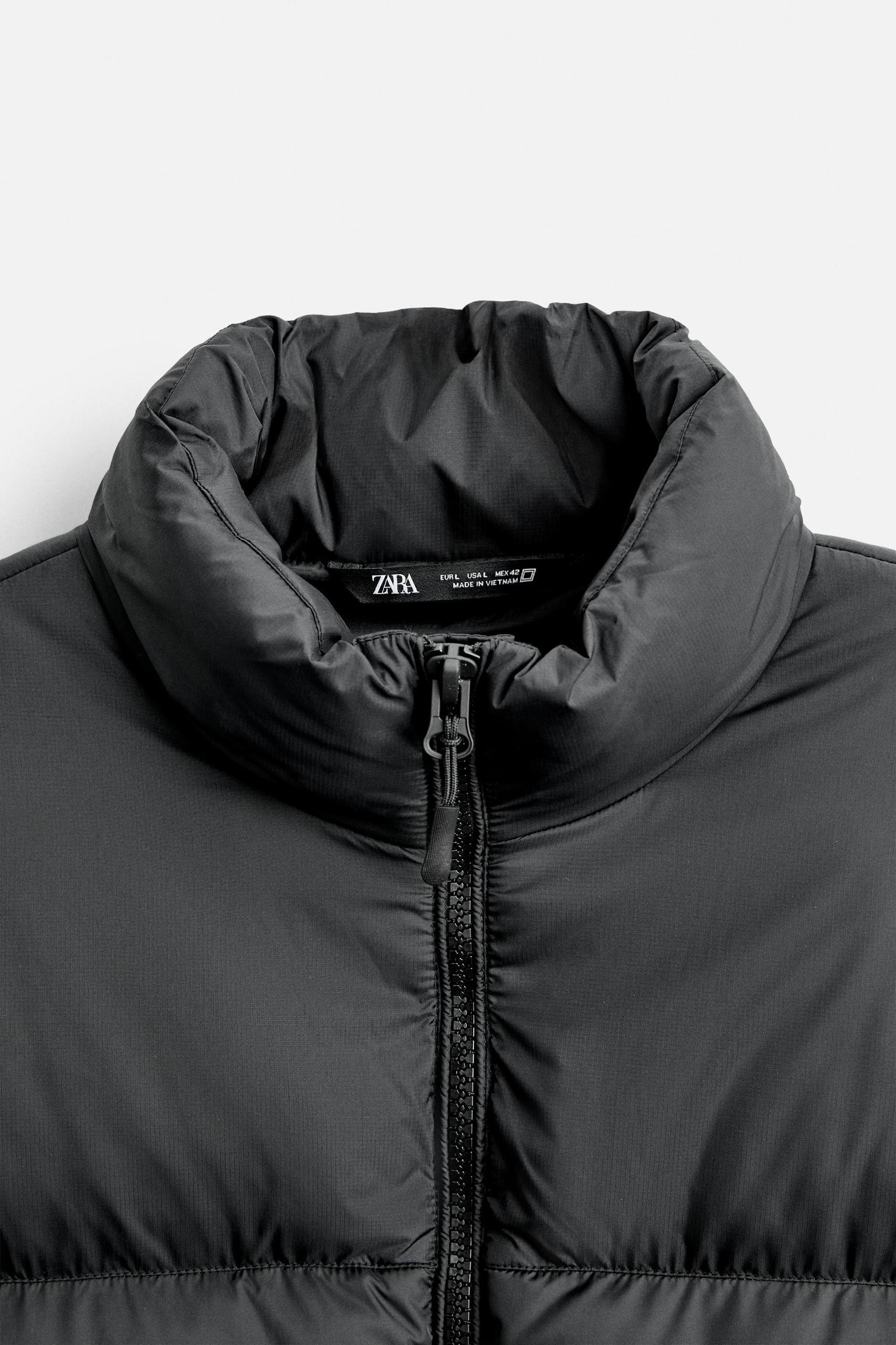 COLOR BLOCK PUFFER JACKET Product Image